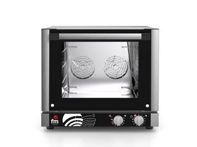 FM Four &agrave; Air Puls&eacute; Professionnel en Inox 3100 W 450 x 340 x 345 mm 
