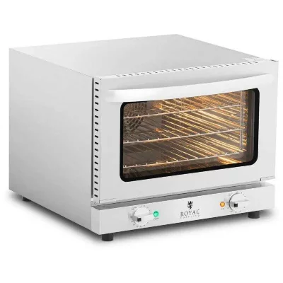 ROYAL CATERING Four &agrave; convection - 2 150 W - 3 grilles comprises