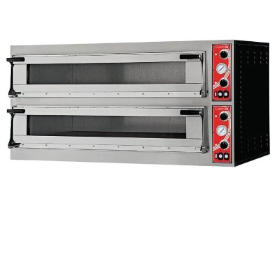 GASTRO M Four &agrave; Pizza Double Electrique Milan 2 400 V 