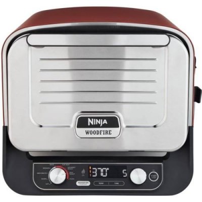 NINJA Four a Pizza Four a pizza &eacute;lectrique 8en1 Woodfire OO101EU Plaque proheat Pierre 