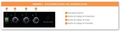 MODULINE Four de Remise en Temp&eacute;rature 6 Niveaux GN 1/1 - S&eacute;rie RRO - 