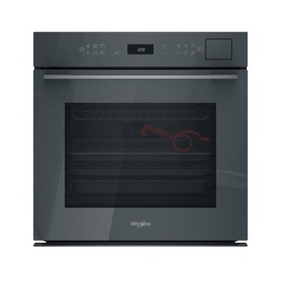 WHIRLPOOL Four Encastrable 3450W 73L Gris Brillant - WOI7A8FPT1SSGA
