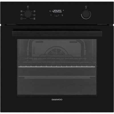 DAEWOO Four encastrable  BO6PR27GBNL Pyrolyse Chaleur tournante Porte froide Noir - Neuf