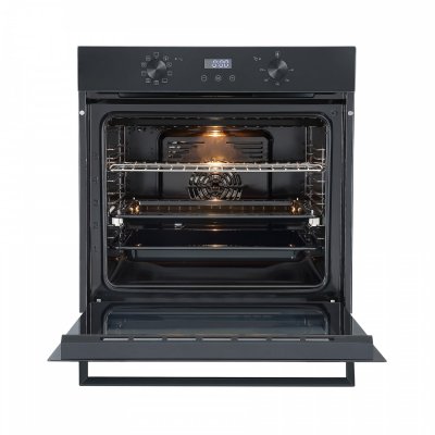 LINARIE Four encastrable &eacute;mail lisse labo73mb2 73 litres multifonctions 2 plats couleur noir