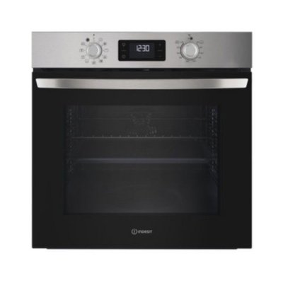 INDESIT Four Encastrable  890W 71L Argent&eacute; - IO 258H X