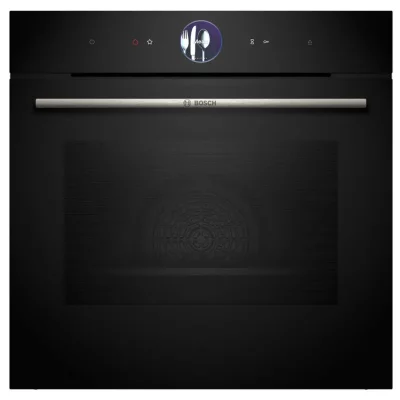BOSCH Four encastrable pyrolyse HRG7764B1 S&eacute;rie 8 fonction vapeur 71 litres