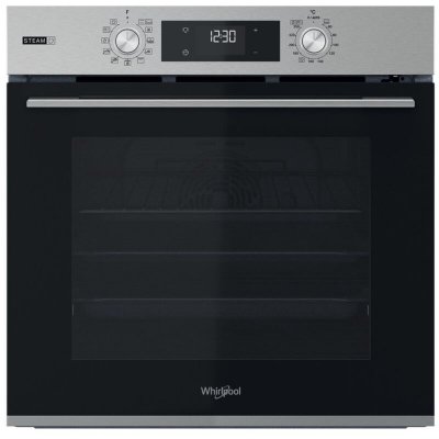 WHIRLPOOL four int&eacute;grable 71l 60cm pyrolyse noir - OMSK58RU1SX 
