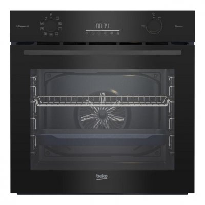 BEKO Four int&eacute;grable multifonction 72l 60cm pyrolyse noir - BBIS17302BMPC