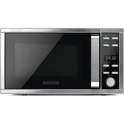 BLACK & DECKER Four Micro-ondes 900 W Inox Bross&eacute; Bxmz901e - 