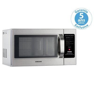 SAMSUNG Four Micro-Ondes Caf&eacute;t&eacute;ria Professionnel - 26 L - 1050 W - - - Acier inoxydable26 517x412x297mm