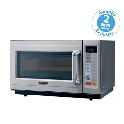 PANASONIC Four micro-ondes professionnel multi-fonctions- 30 L - 1350 W - - - Acier inoxydable30 600x484x383mm