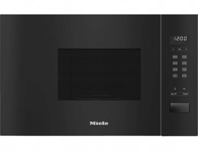MIELE Four micro-ondes solo encastrable  M 2230 SC 800 W Noir obsidien 
