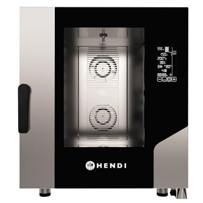 HENDI Four mixte Contact 7 x GN 1/1, 400V/10400W, 730x849x(H)850mm - 