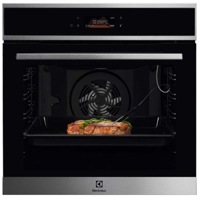 ELECTROLUX Four multifonctions nettoyage pyrolyse  EOE7P12X 72 L noir