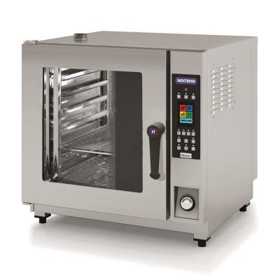 INOXTREND Four professionnel combin&eacute; Electrique xt Compact - Mixte &agrave; Injection Directe - 8,3 kW - 