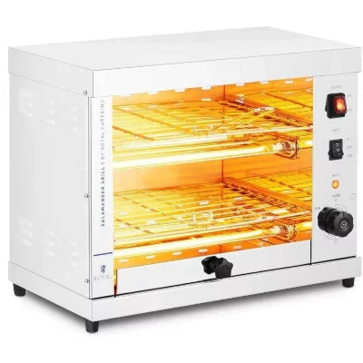 ROYAL CATERING Four  modele salamandre a baguette electrique avec 2 grilles - 200w