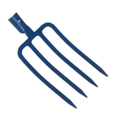OUTILS PERRIN Fourche &agrave; b&ecirc;cher douille 4 dents 29 cm sans manche
