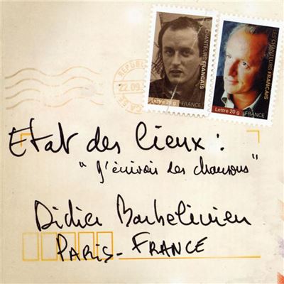 Fournisseur Cultura &Eacute;tats Des Lieux : J'&eacute;crivais Des Chansons