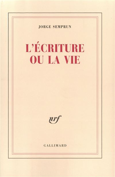 Fournisseur Cultura L'ecriture Ou La Vie