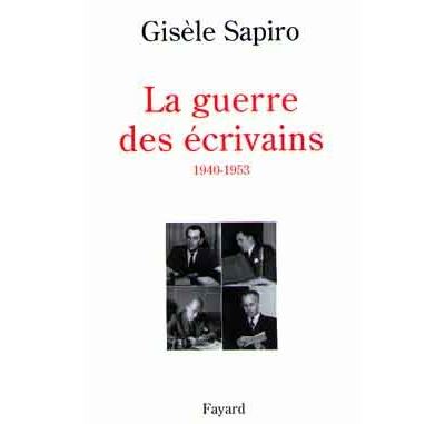 Fournisseur Cultura La Guerre Des Ecrivains 1940-1953