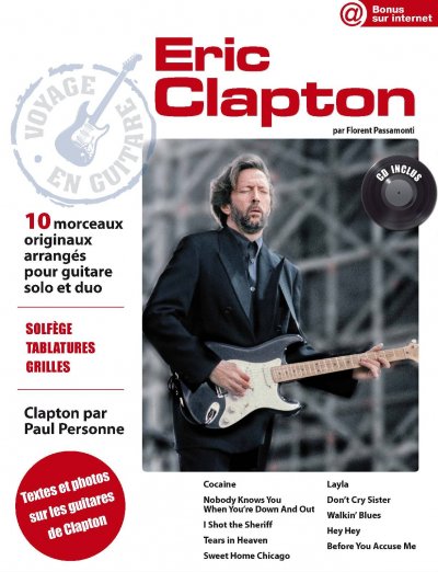 HIT DIFFUSION Fournisseur Cultura Voyage En Guitare - Eric Clapton