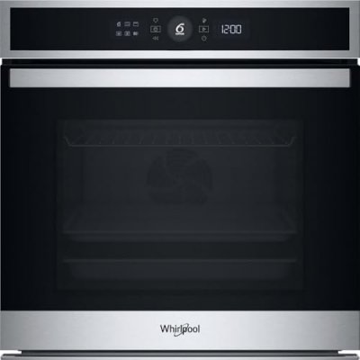 WHIRLPOOL Fours &agrave; chaleur tournante  Woi4is8hm0xa 73 L Noir, Acier Inoxydable