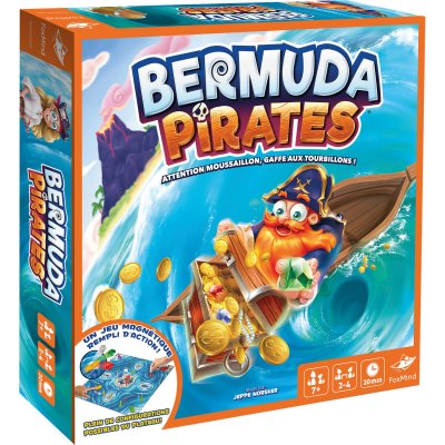 ASMODEE FoxMind Bermuda Pirates- - Jeu pour enfant