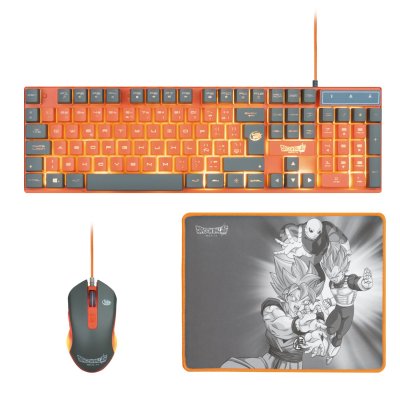 FR TEC FR-TEC Dragon Ball Super Gaming Pack Clavier + Souris + Tapis