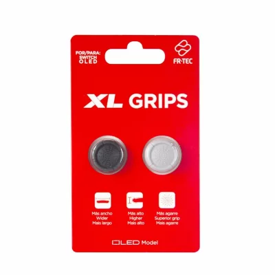 FR TEC Fr-tec Oled Xl Nintendo Switch Grips Argent&eacute;