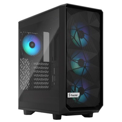 FRACTAL DESIGN  Meshify 2 Compact Lite RGB Black TG Light Tint