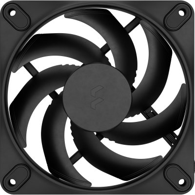 FRACTAL DESIGN  Momentum 12 Black, Ventilateur de bo&icirc;tier 