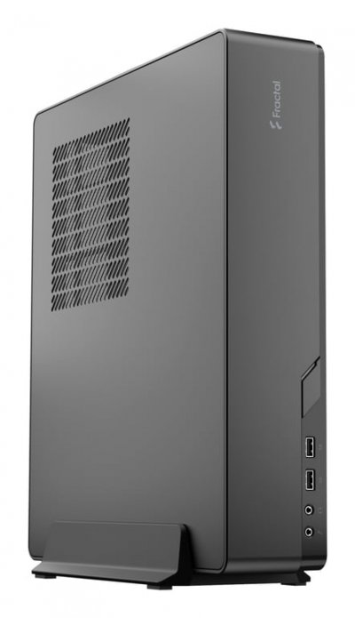 FRACTAL DESIGN  Node 202 - Ch&acirc;ssis compact - mini ITX 450 Watt (SFX12V) - noir - USB/Audio 