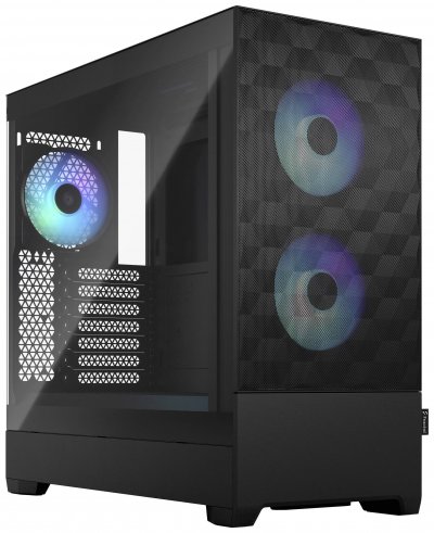 FRACTAL DESIGN  POP AIR RGB Noir - Avec fen&ecirc;tre