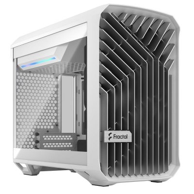 FRACTAL DESIGN  Torrent Nano White TG Clear Tint