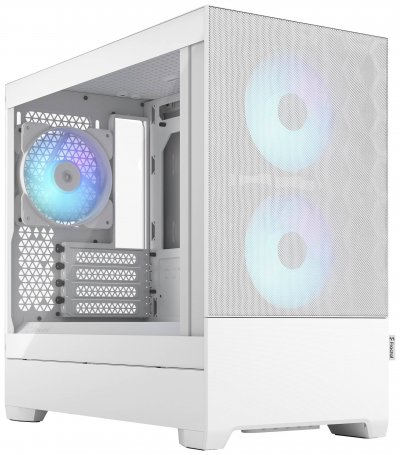 FRACTAL DESIGN Fractal Pop Mini Air Tower Case With Window Argent&eacute;