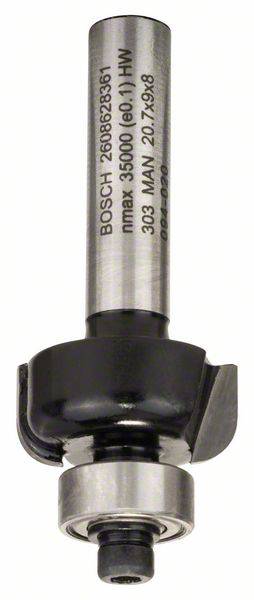 BOSCH Fraise &Agrave; Canneler Avec Roulement Au Carbure &Oslash; 8Mm L 53Mm  2608628361