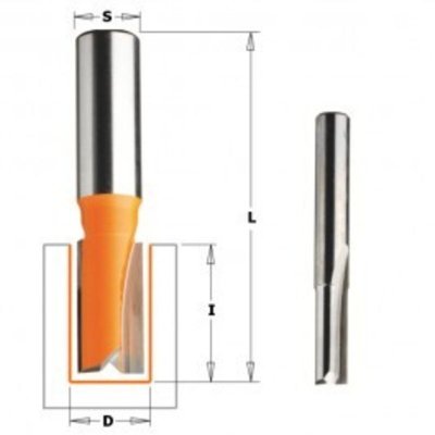 CMT ORANGE TOOLS Fraise &agrave; d&eacute;foncer courte HM D=8 l=20 S=8 MFLS - CMT91108011