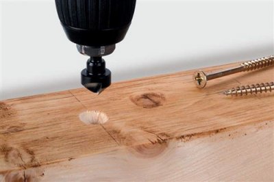 WOLFCRAFT Fraise d'encastrement de t&ecirc;tes de vis  &Oslash; 12 mm