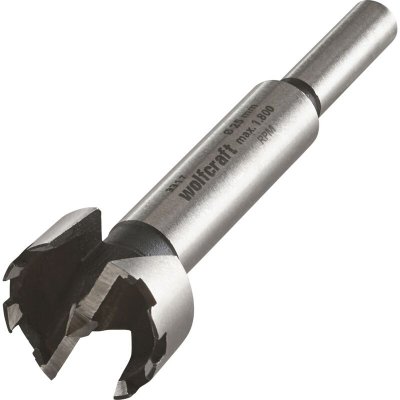 WOLFCRAFT Fraise encastrement porte coulissante Diam.25 mm 