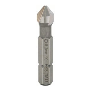BOSCH Fraises &agrave; noyer coniques 8,3 mm, M 4, 31 mm, 1/4" 1pc