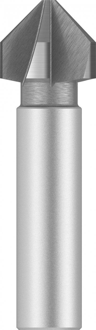 BOSCH Fraises coniques &agrave; lamer HSS, queue cylindr. 12mm