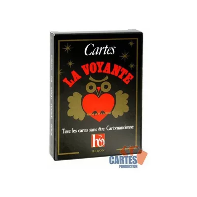 France cartes - LA VOYANTE - JEU DE 33 CARTES - FORMAT AMERICAIN