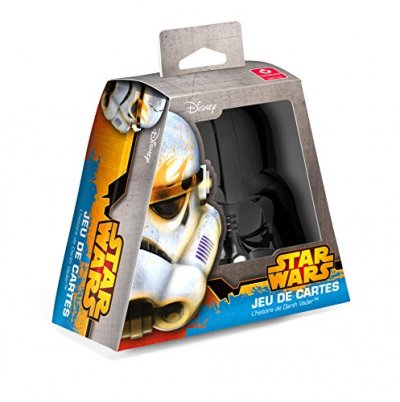 SHUFFLE France Cartes Star Wars - Coffret Masque Dark Vador + Jeu De 54 Cartes