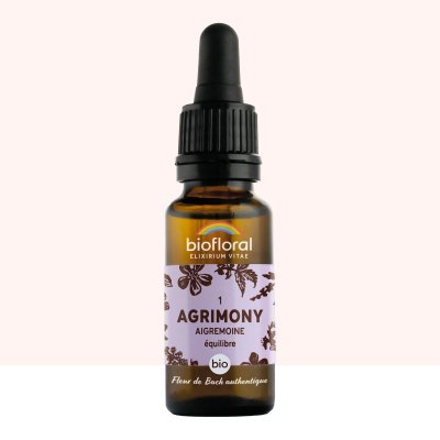 BIOFLORAL France Herboristerie FLEURS DE BACH n&deg;1 Aigremoine, Agrimony