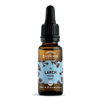 BIOFLORAL France Herboristerie FLEURS DE BACH n&deg;19 Larch, M&eacute;l&egrave;ze