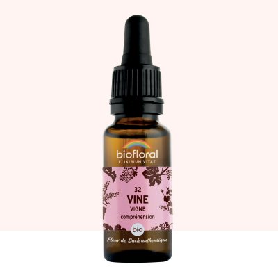 BIOFLORAL France Herboristerie FLEURS DE BACH n&deg;32 Vine, Vigne