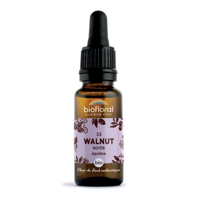 BIOFLORAL France Herboristerie FLEURS DE BACH n&deg;33 Walnut, Noyer
