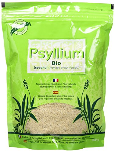 NATURE ET PARTAGE France Herboristerie Psyllium blond BIO 300 grammes