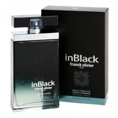 Franck Olivier In Black Eau de Toilette Homme 75 ml