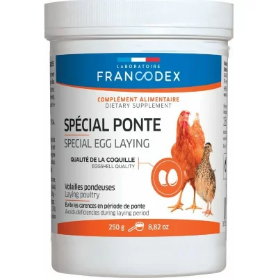 FRANCODEX  - Sp&eacute;cial ponte, pot de 250g pour poule pondeuse Multicolor